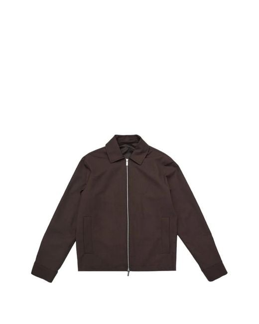 SELECTED Brown Zip Jacket for men