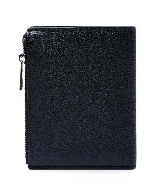 Loewe Blue Slim Compact Wallet for men