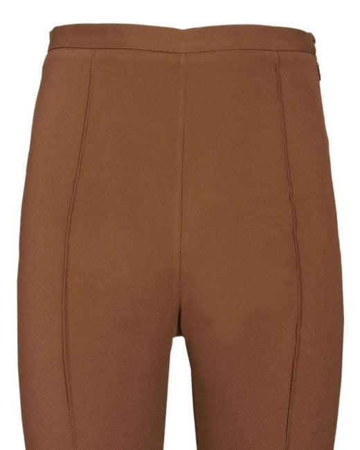 ‎Taller Marmo Brown Mae Flared Trousers