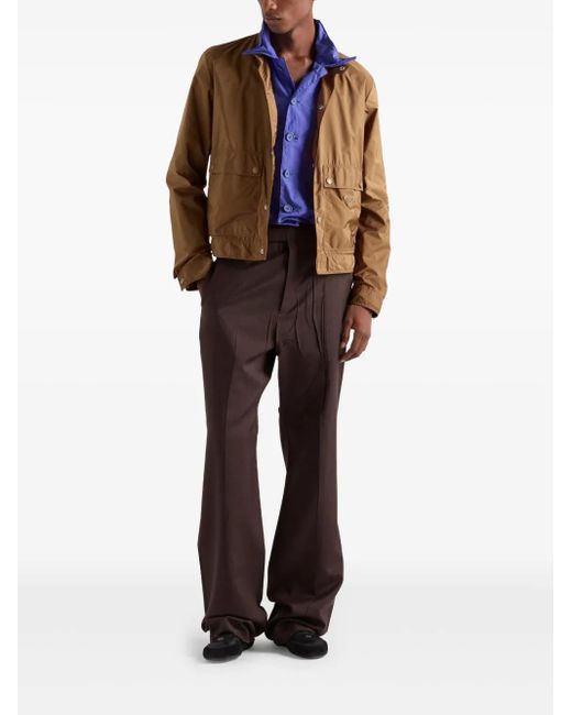 Prada Brown Re-Nylon Jacket for men