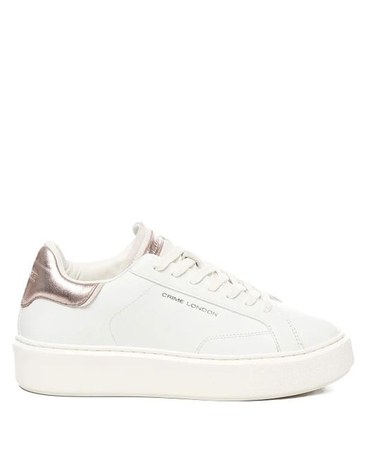 Crime London White New Extralight Sneakers