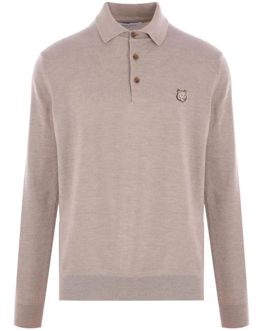 Maison Kitsuné Gray T-Shirts And Polos for men