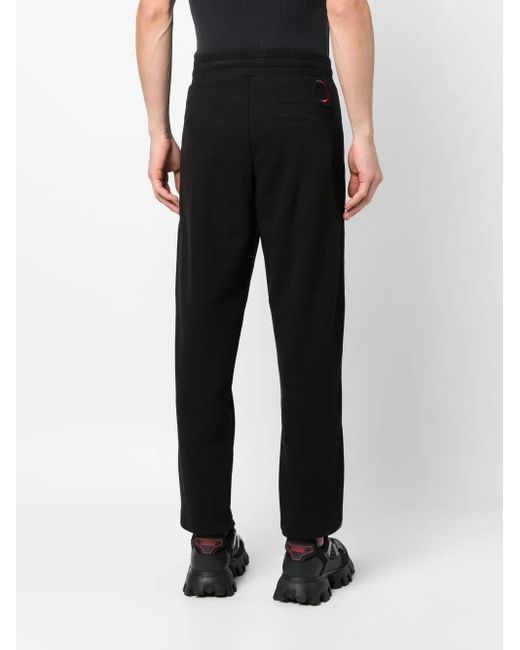 Moncler Black Drawcord Cuffed Pants for men