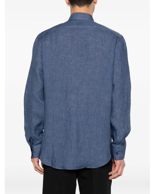 Paul Smith Blue Buttoned Shirt for men