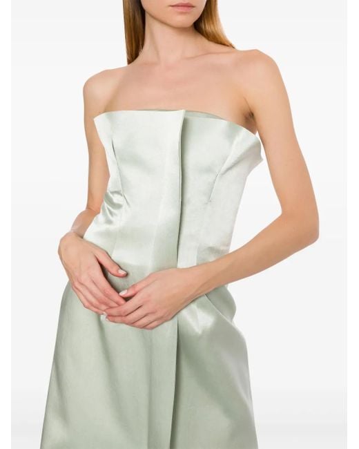 Philosophy Di Lorenzo Serafini ストラップレス マキシドレス Green