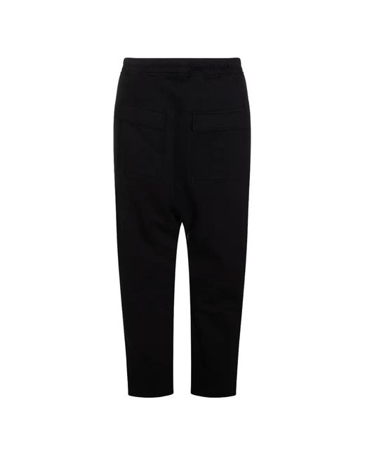 Thom Krom Black Drawstring Track Pants for men
