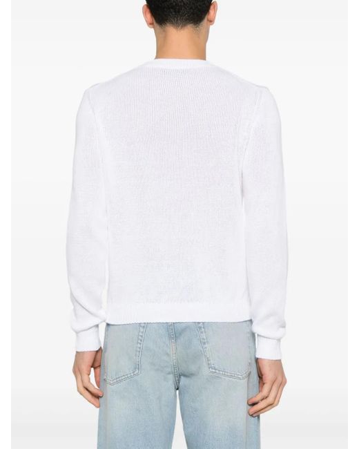 Pull Harwich Iris Von Arnim pour homme en coloris White