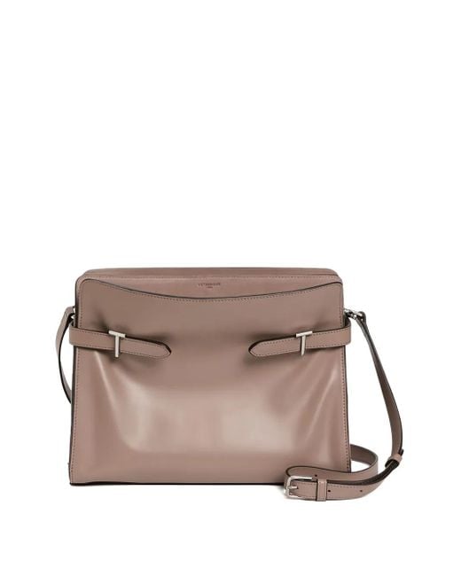 Le Tanneur Natural Buckle-Strap Shoulder Bag