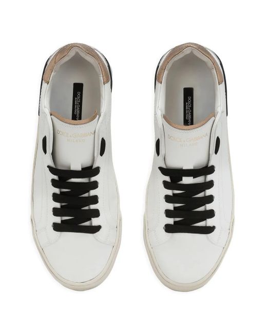 Dolce & Gabbana White Sneakers