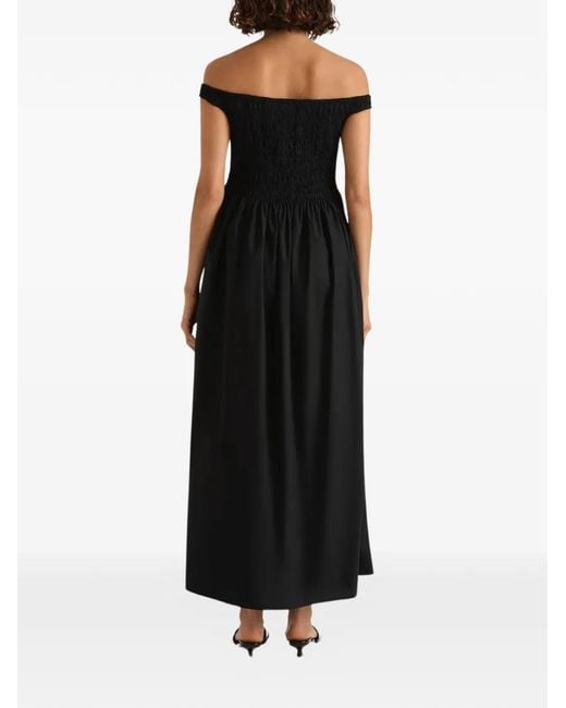 Faithfull The Brand Black Fao Maxi Dress