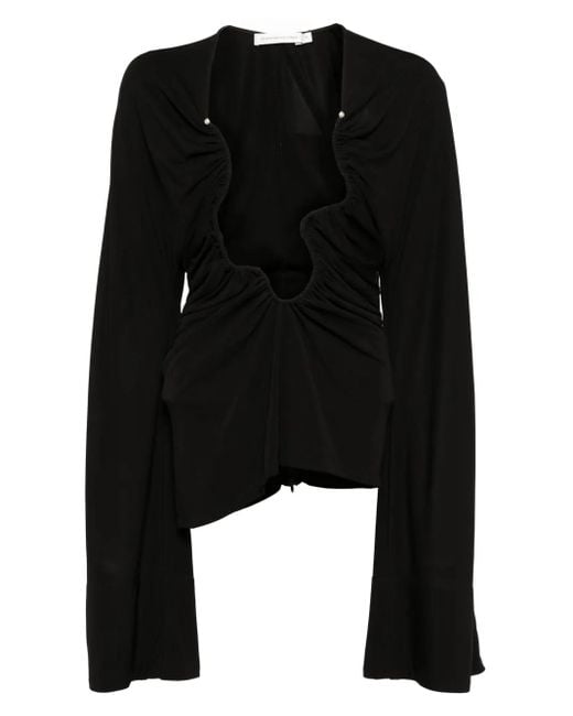 Christopher Esber Black Salacia Top