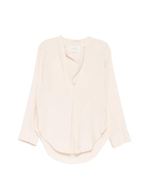 Studio Nicholson White Pampa Top