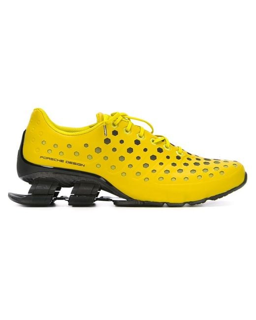 adidas Originals Leather 'porsche Design Sports' Sneakers in Yellow &  Orange (Yellow) for Men | Lyst