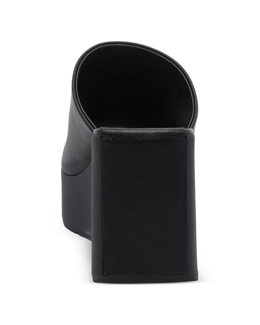 Vic Matié Black K10_Block Platform Wedge Sandals