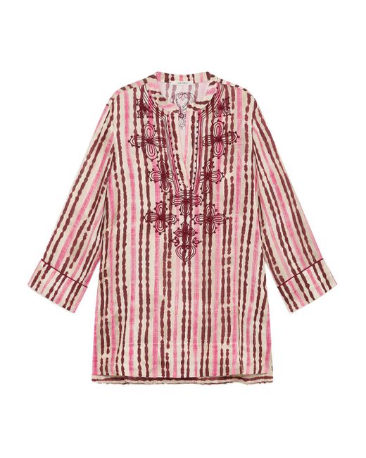 Tagliatore Red Vertical Stripes Jacket for men