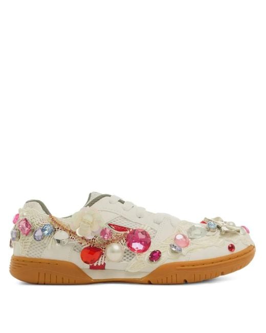 X Mizuno Sneakers Con Decorazione Cdg Girl di Comme des Garçons in Pink