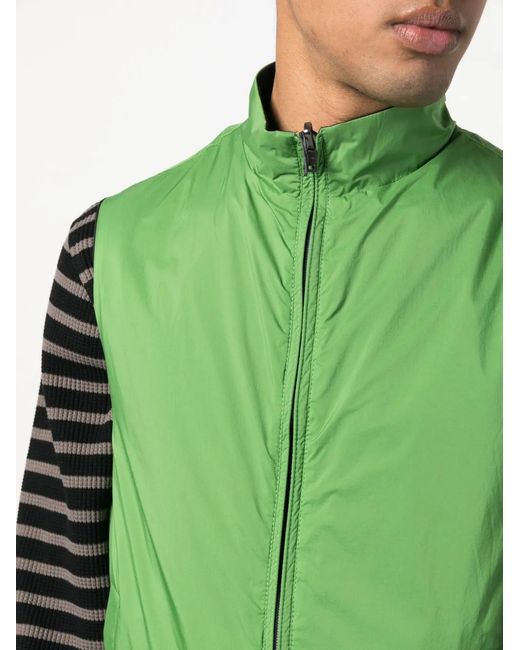 Chaleco Con Cremallera Herno de hombre de color Green