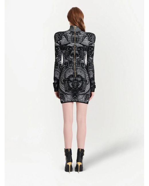 Balmain Dresses Black