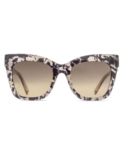 MCM Brown 686 Modified Square Sunglasses