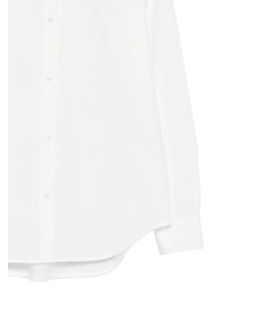 Grifoni White Button-Up Shirt
