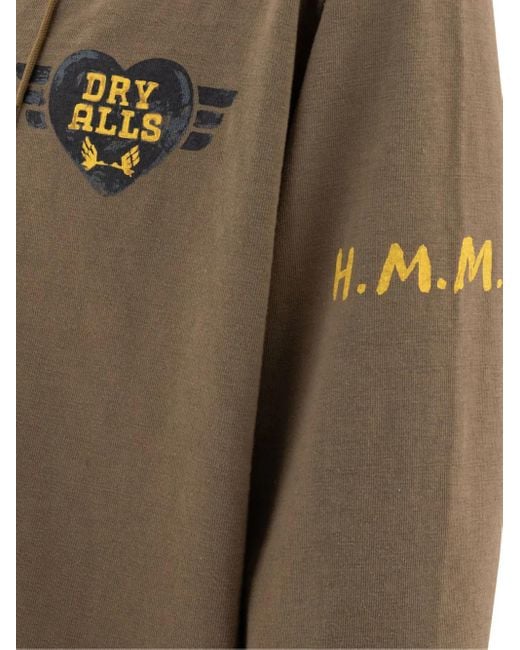 メンズ Human Made レースアップ パーカー Green