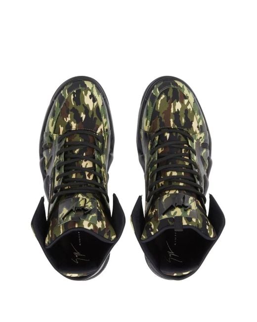 Giuseppe Zanotti Green Trainers for men