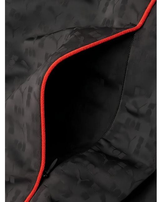 PUMA Black X Nahmias Logo-Embroidery Track Pants for men