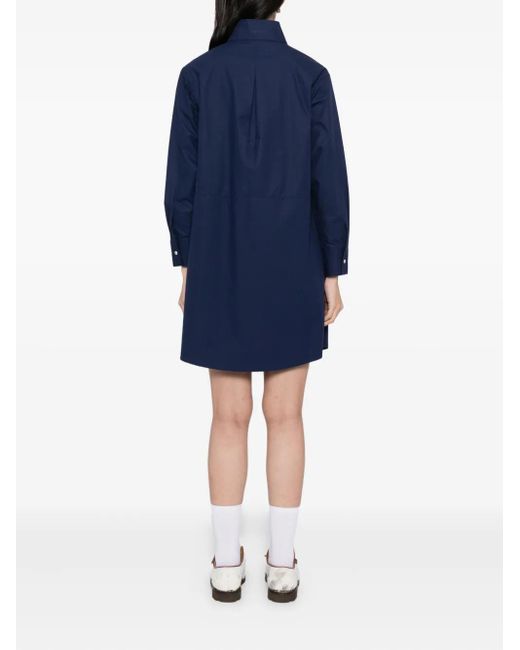 SPORT b. by agnès b. Blue Half Zipped Dress