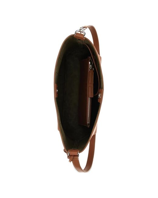 Hogan Brown Hocket Hobo Small Shoulder Bag
