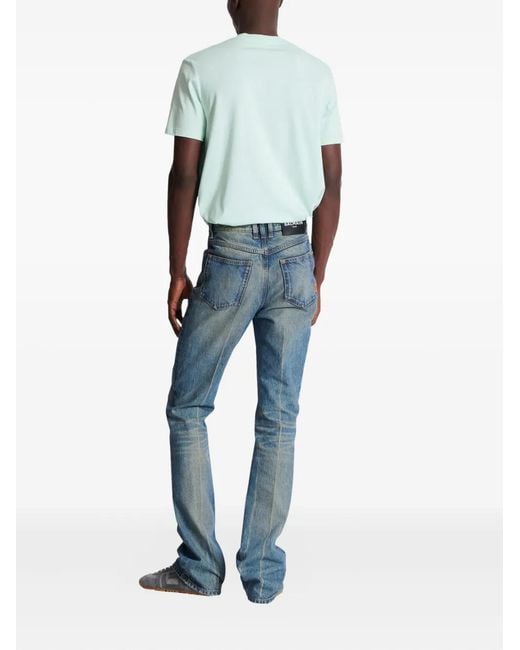 Vaqueros acampanados Balmain de hombre de color Blue
