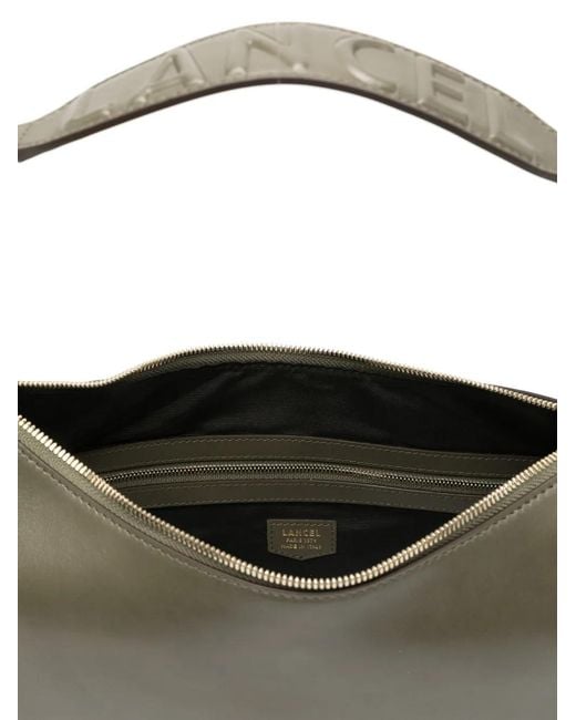 Lancel Gray Origami Tote Bag