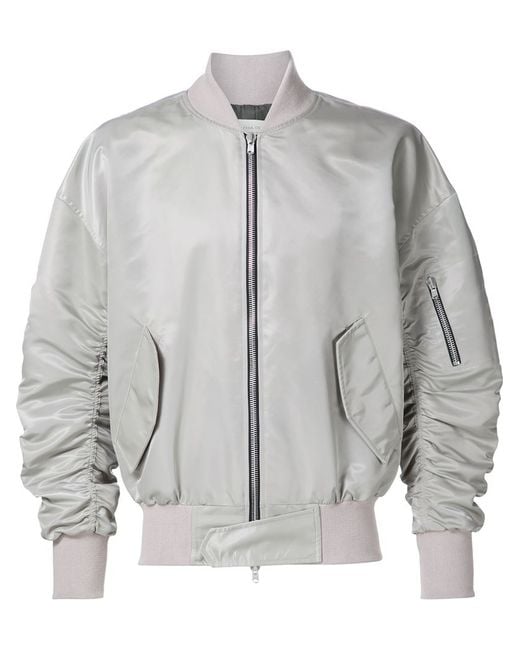 Fear Of God Gray '4th Collection' Bomber Jacket for men