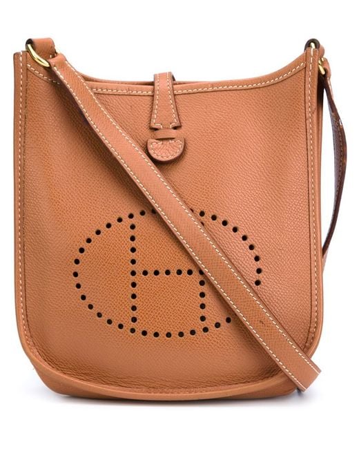 Louis Vuitton Brown Evelyne TPM Cross-Body Bag