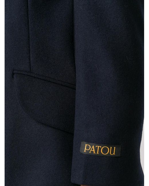 Patou Black Double Breasted Jacket