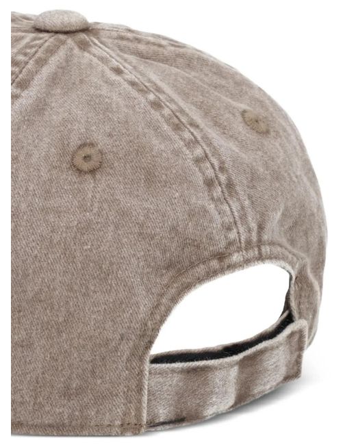 ARMANI EXCHANGE Gray Logo-Detail Cap for men