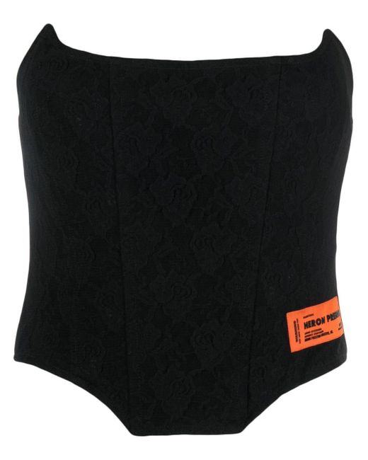 Heron Preston コルセット トップ ブラック | Lyst