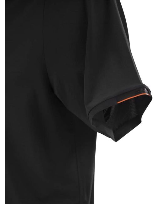 Rrd Black Oxford Polo Shirt for men