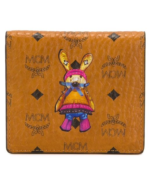 MCM Brown 'rabbit' Wallet