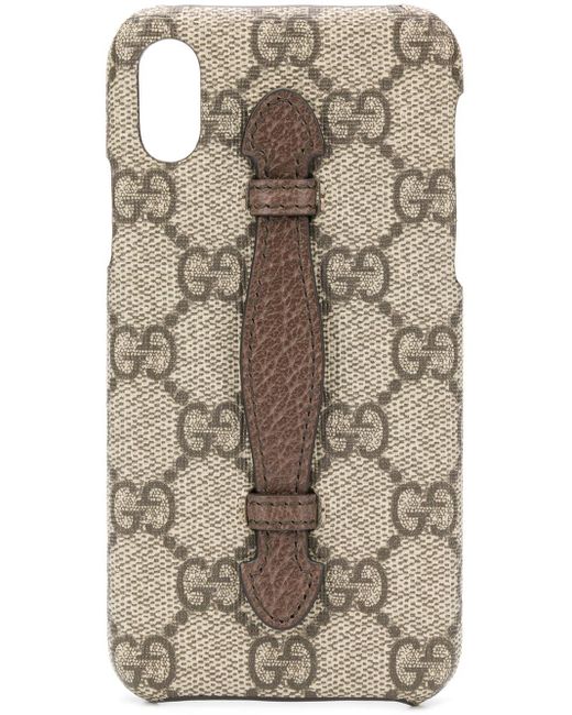 Gucci Multicolor GG Pattern Iphone Xs Case for men