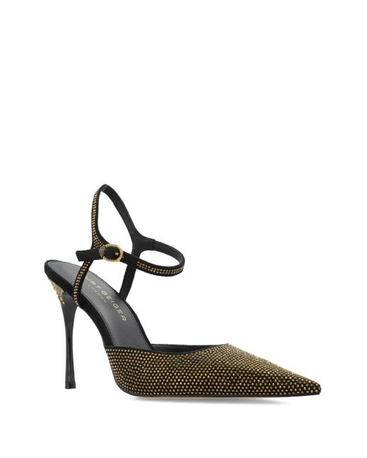 Kurt Geiger White Mayfair Heeled Pumps