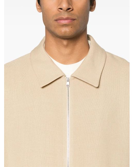 Sandro Jacke Mit Reißverschluss in Natural für Herren