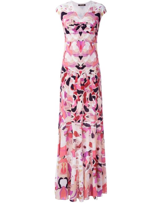 Roberto cavalli 'kaleidoscope' Maxi Dress in Multicolor ...