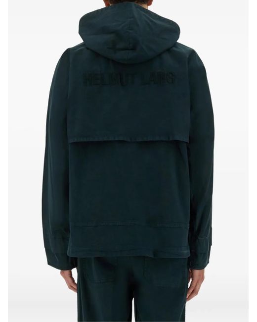 Breaded Windbreaker Helmut Lang de color Blue