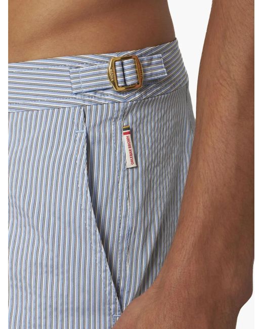 Orlebar Brown Blue Bulldog Swim Shorts for men