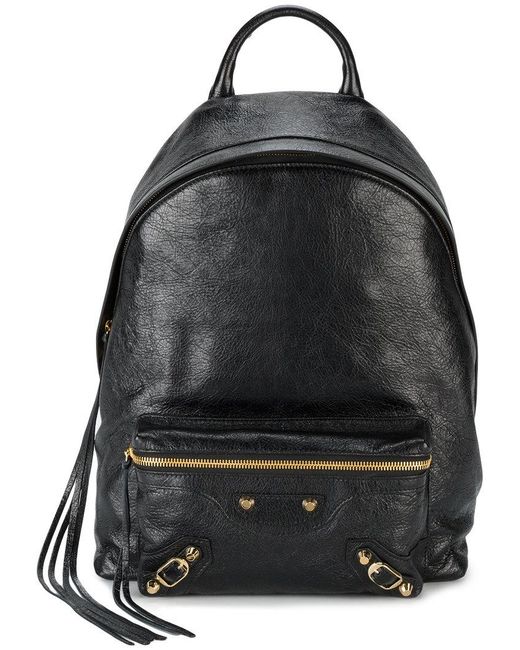 Balenciaga Black Classic City Backpack
