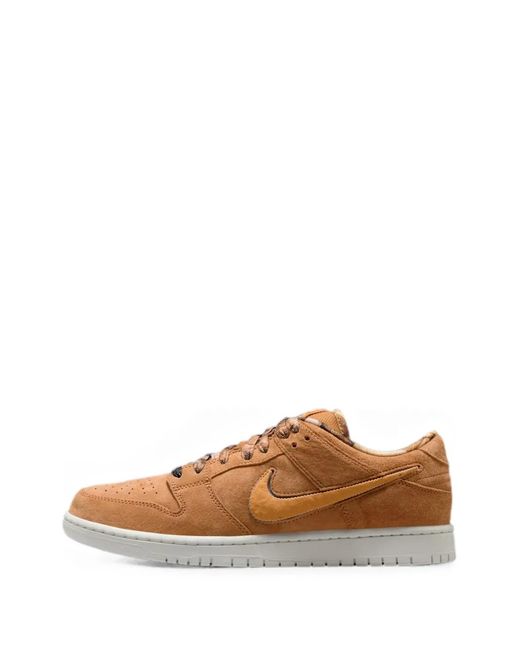 Nike Brown Sb Dunk Low Pro Sneakers for men