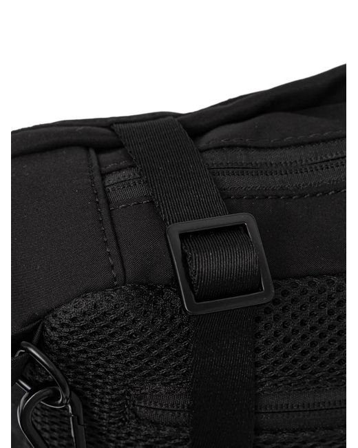 Paul & Shark Black Zip Belt Bag for men