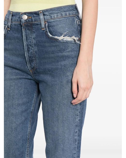Agolde Blue Riley Jeans