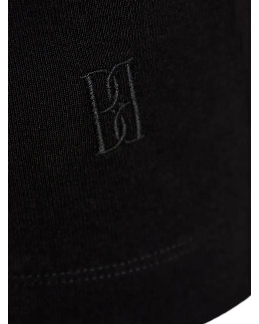 By Malene Birger Black Débardeur Dali À Logo Brodé