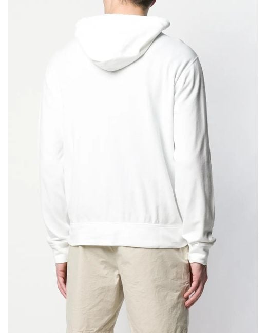 Polo Ralph Lauren White Hooded Sweatshirt for men